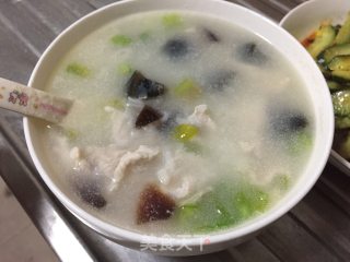 Simple Weekend Diet---preserved Egg and Lean Meat Congee recipe