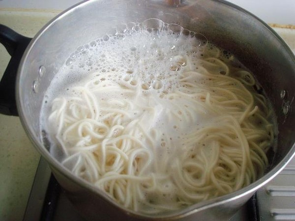 Noodles with Sauce recipe