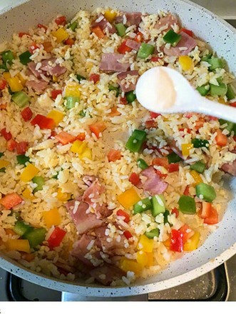 Fancy Egg Fried Rice recipe