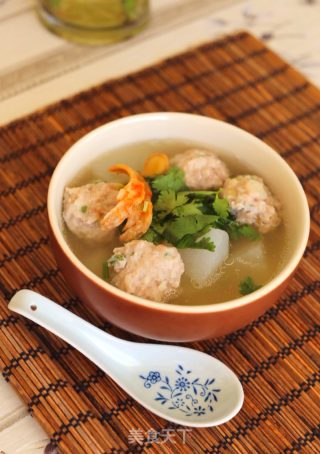 Winter Melon Meatball Soup recipe