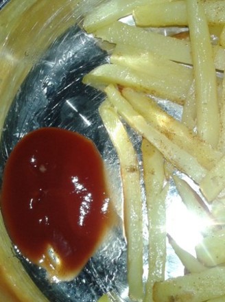 Oven Version of French Fries recipe