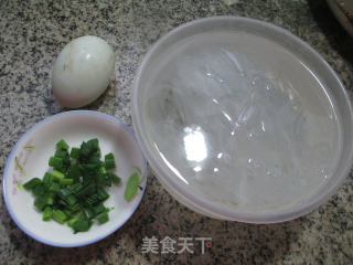 Duck Egg Boiled Wide Noodles recipe