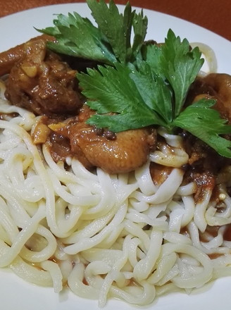 Large Plate Chicken Noodles recipe
