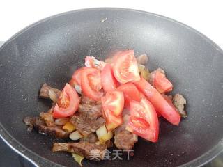 Beef Soup Noodles in Tomato Sauce recipe