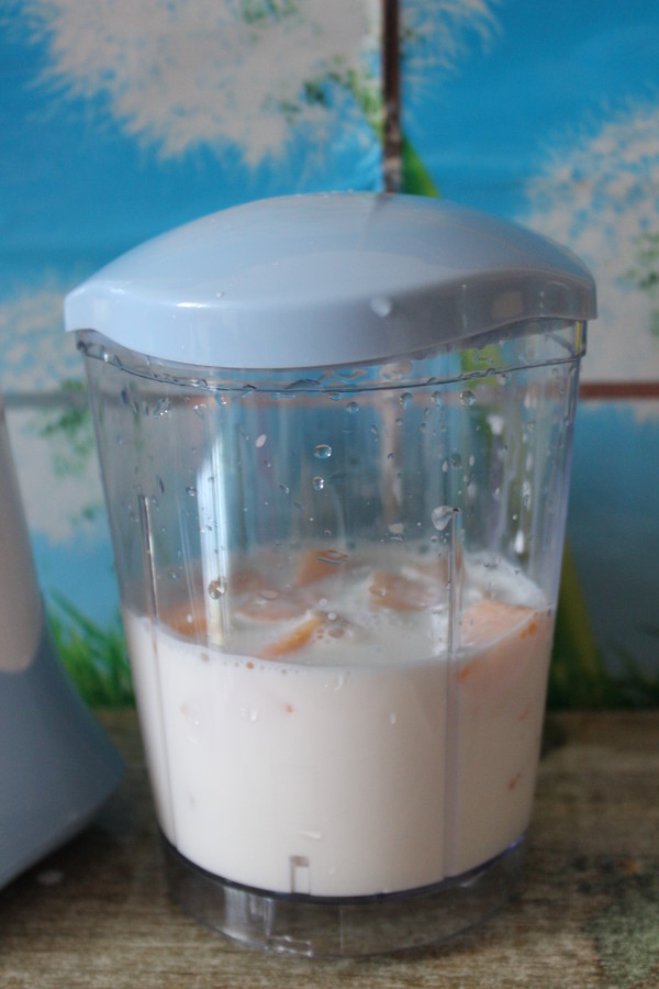 Delicious Cantaloupe Milkshake recipe