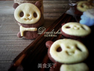 #四session Baking Contest and is Love to Eat Festival# Cute Little Panda Biscuits recipe