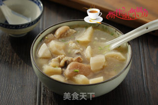 White Radish Hoof Soup recipe