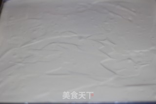 Hand Painted Cream Cake Roll recipe
