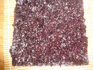 Coconut Black Rice Roll recipe