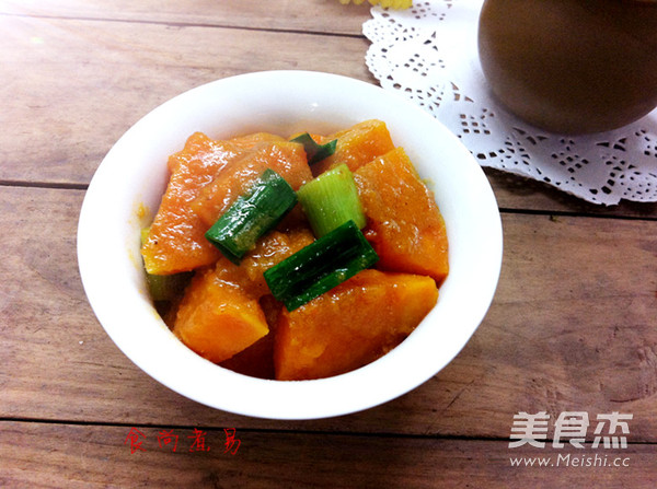 Roasted Pumpkin with Shacha Sauce recipe