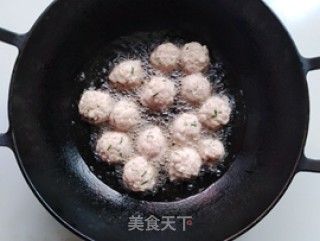 Roasted Meatballs with Chicken Feet and Quail Eggs recipe