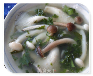 Mushroom Meeting-pickled Vegetable Mushroom Soup recipe