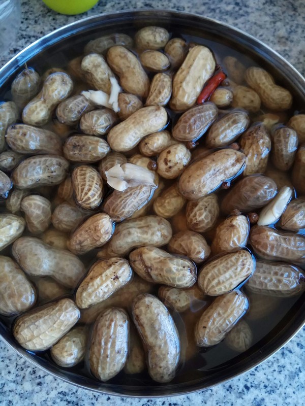 Garlic Peanuts recipe