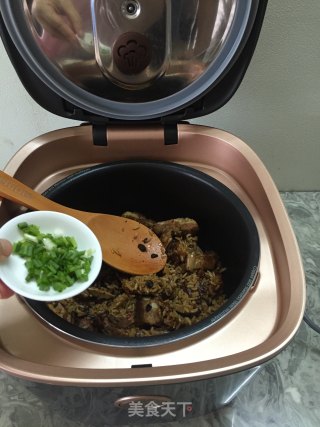 #trust之美#claypot Rice with Soy Pork Ribs recipe