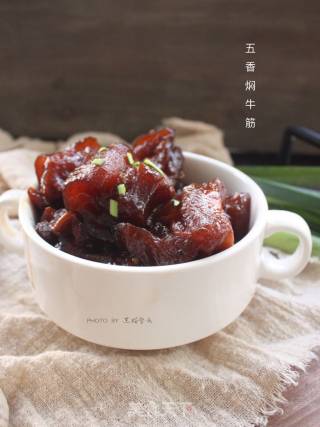 Five Spice Braised Beef Tendon recipe