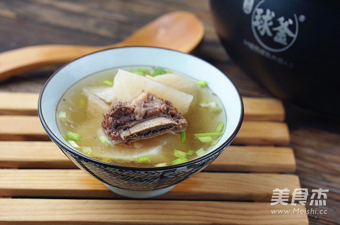 Radish Beef Bone Soup recipe