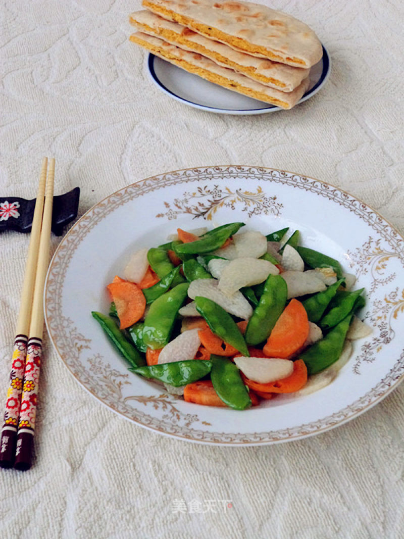 Small Stir-fried Three-color recipe