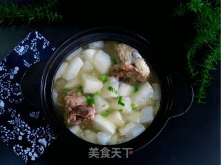 Big Bone Stewed White Radish recipe