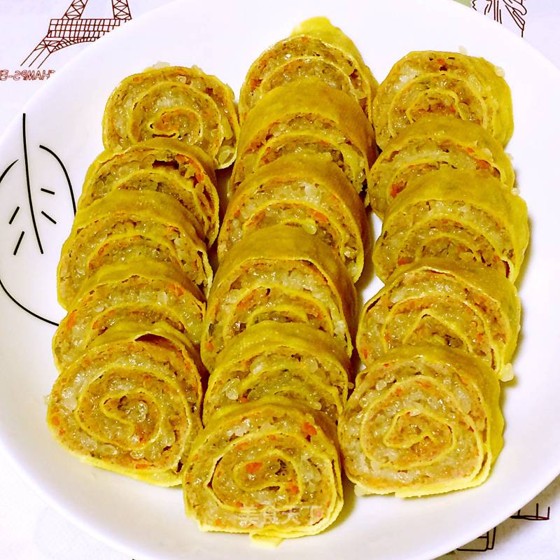 Glutinous Rice Tofu Rolls recipe