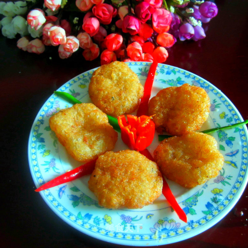 Fried Glutinous Rice Cake recipe