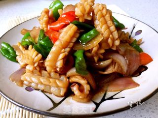 Fried Squid Rolls with Onion recipe