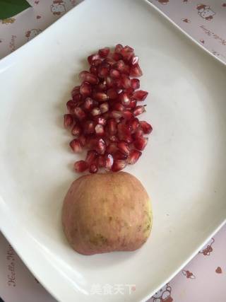 Hyacinth with Pomegranate Seeds recipe