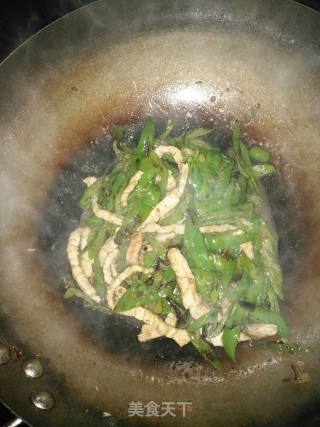 Green Pepper Shredded Pork recipe