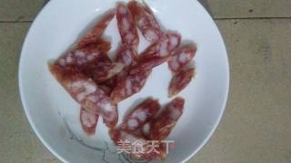 Teach You How to Stir-fry-fried Sausage with Snow Peas recipe