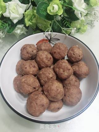 Fried Tofu Meatballs recipe