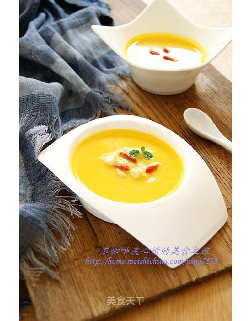 Western Onion Pumpkin Corn Soup recipe