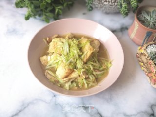 Stir-fried Old Tofu with Chives recipe