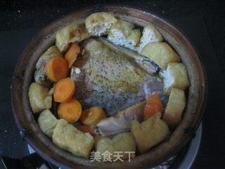 Fish Belly Tofu in Clay Pot recipe