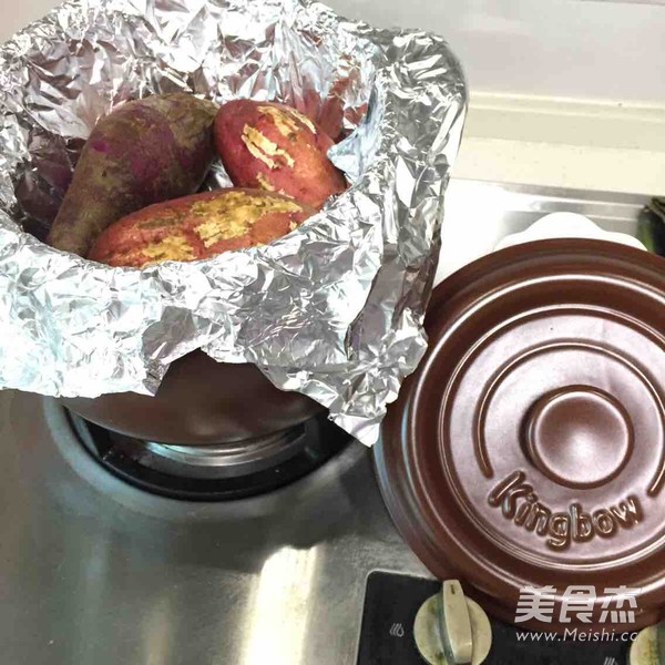 Kun Bo Casserole Roasted Sweet Potatoes recipe