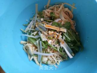 Mixed with Jinzhou Tofu Skin recipe