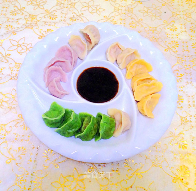 【colorful Dumplings】----the Darling of Colorful Family Banquets recipe