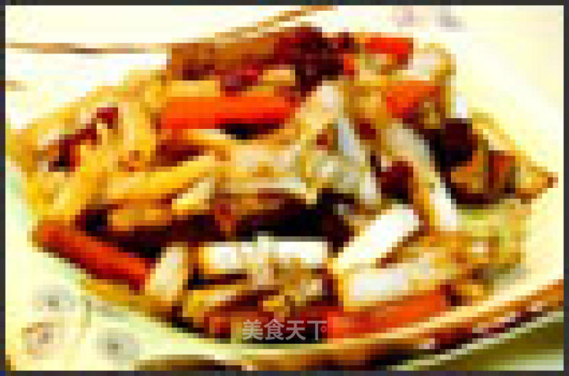 The Private Dish "chuan Spicy Stir-fried Chinese Cabbage" recipe