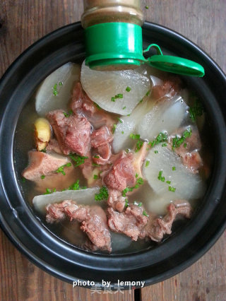 Stewed Winter Style--braised Lamb and Carrot Soup recipe