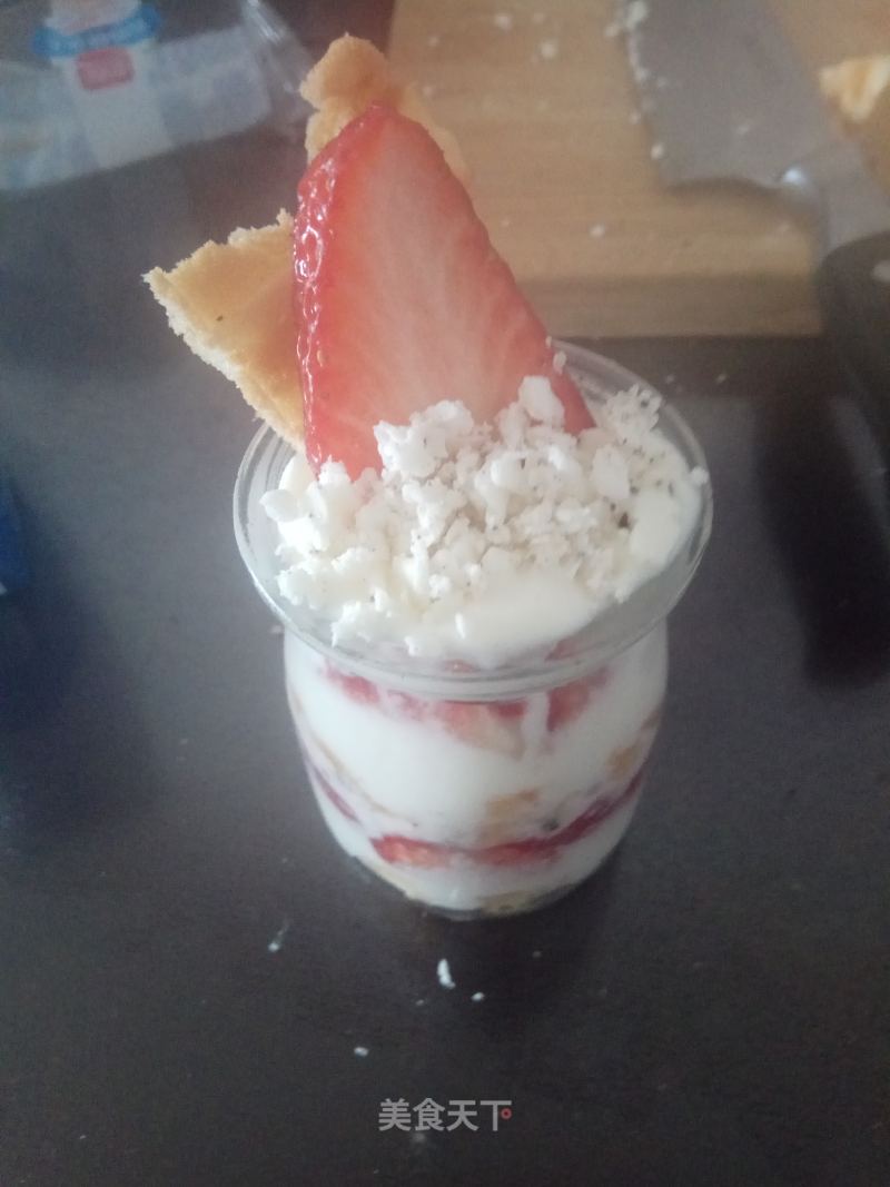 Yogurt Strawberry Cup