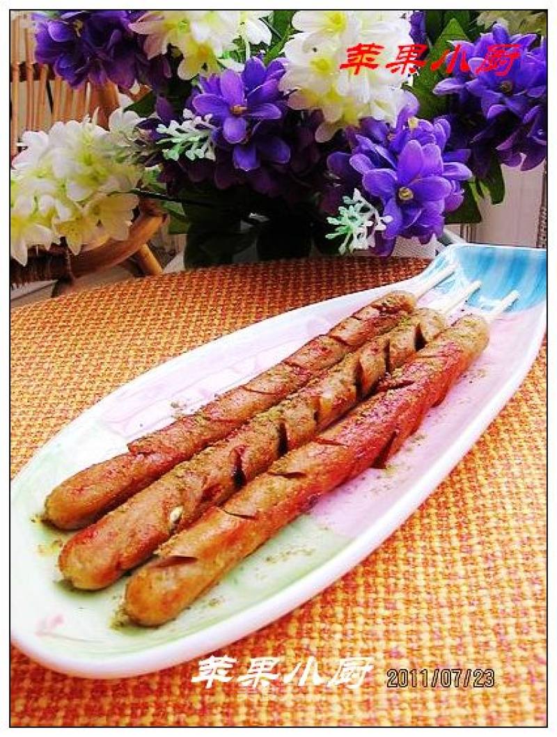 Pan-fried Chicken Sausage recipe