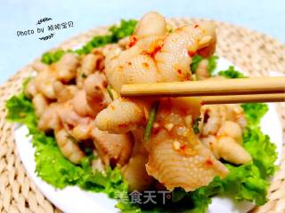 Spicy Boneless Chicken Feet recipe