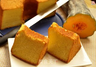 Pumpkin Chiffon Cake recipe