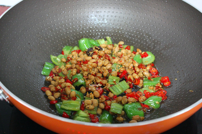 Laba Festival, Fried Rice Cake with Laba Beans recipe