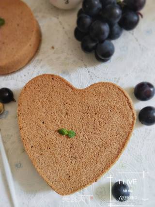 Coco Chiffon Cake-eight Inch Heart Shape recipe
