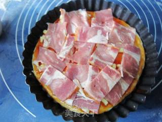 Double Layer Infinite Pizza-bacon, Salami Pizza recipe