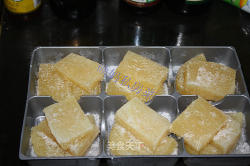 Homemade Delicious Frozen Tofu recipe
