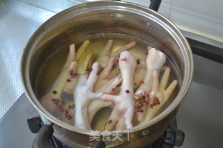 Braised Plate【tiger Skin and Chicken Feet】 recipe