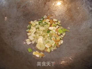 Stir-fried Vegetables with Ham recipe