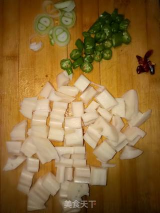 Diced Lotus Root recipe
