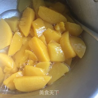 Yellow Peach Syrup recipe