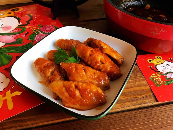 Go Beyond The Taste of Traditional Braised Chicken Wings, Fall in Love with Sweet and Spicy Chicken Wings recipe